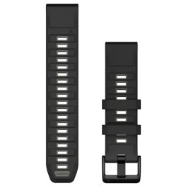 GARMIN QuickFit Band 22mm, Black/Pebble Gray Silicone Band аксессуар