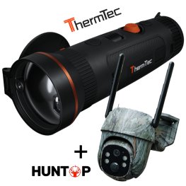THERMTEC Wild 650DL 640x512 DUAL 25mm /50mm + Huntop E50 trail camera termokaamerad